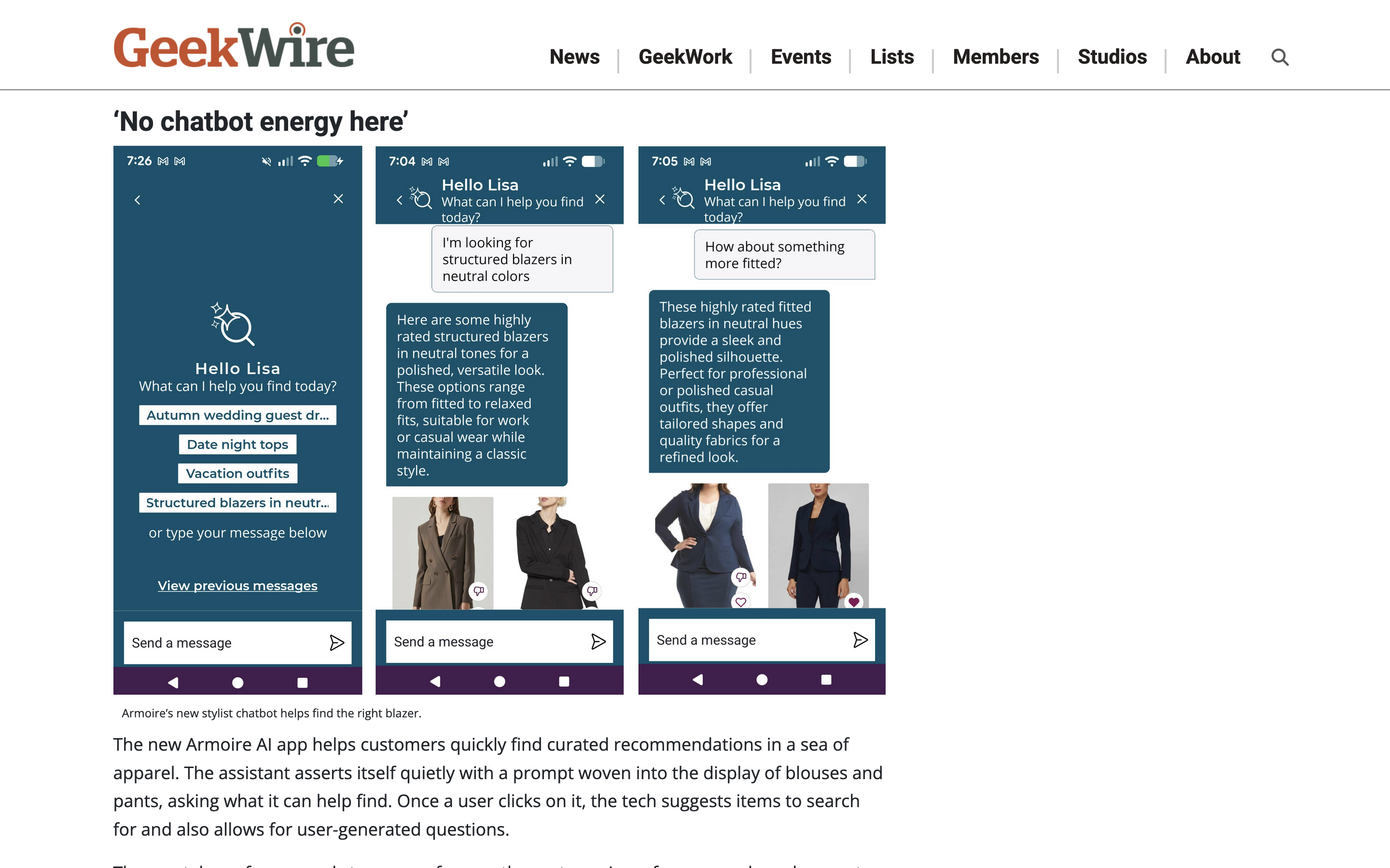 AI Styling Assistant